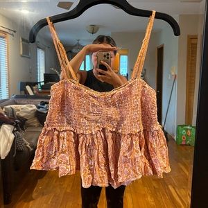 Super cute smocked chest top - BRAND NEW FROM PULLBEAR